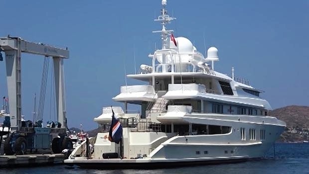 73 METRELİK MOTORYAT, YALIKAVAK MARİNA’DA…