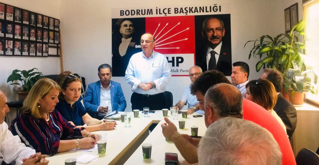 CHP BODRUM BAYRAMLAŞMA TÖRENİNDE BİR ARAYA GELDİ…