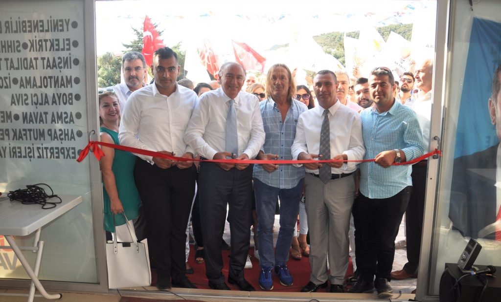 AK PARTİ ORTAKENT SKM YOĞUN KATILIMLA AÇILDI…