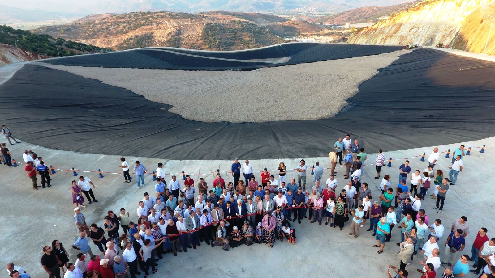 MİLAS’IN KATI ATIK DEPOLAMA TESİSİ HİZMETTE…