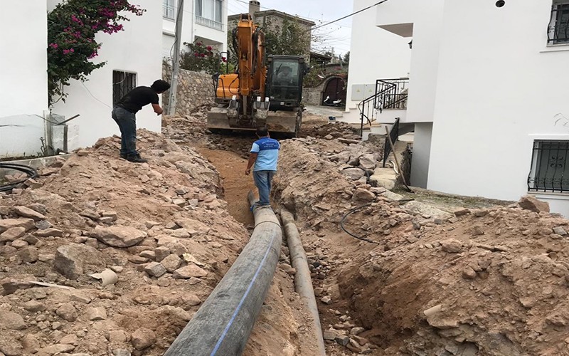 ORTAKENT YAHŞİ’YE YENİ İÇME SUYU HATTI…