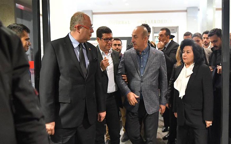 arena bodrum-bakan çavuşoğlu bodruma geliyor