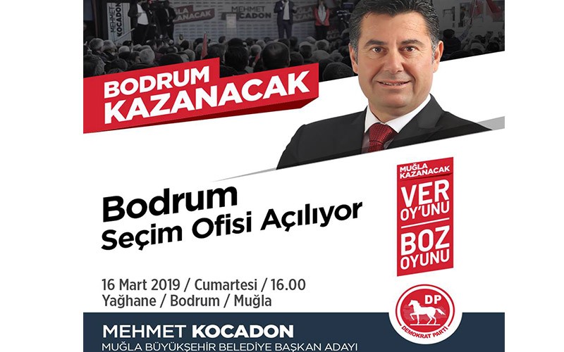 MEHMET KOCADON BODRUMLULAR İLE BULUŞUYOR…