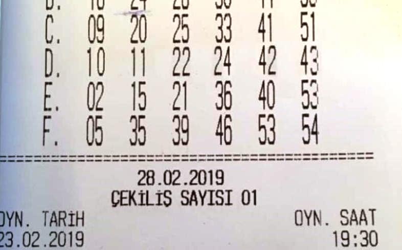 BODRUMLU LOTO ZENGİNİ İKRAMİYESİNİ ALDI…