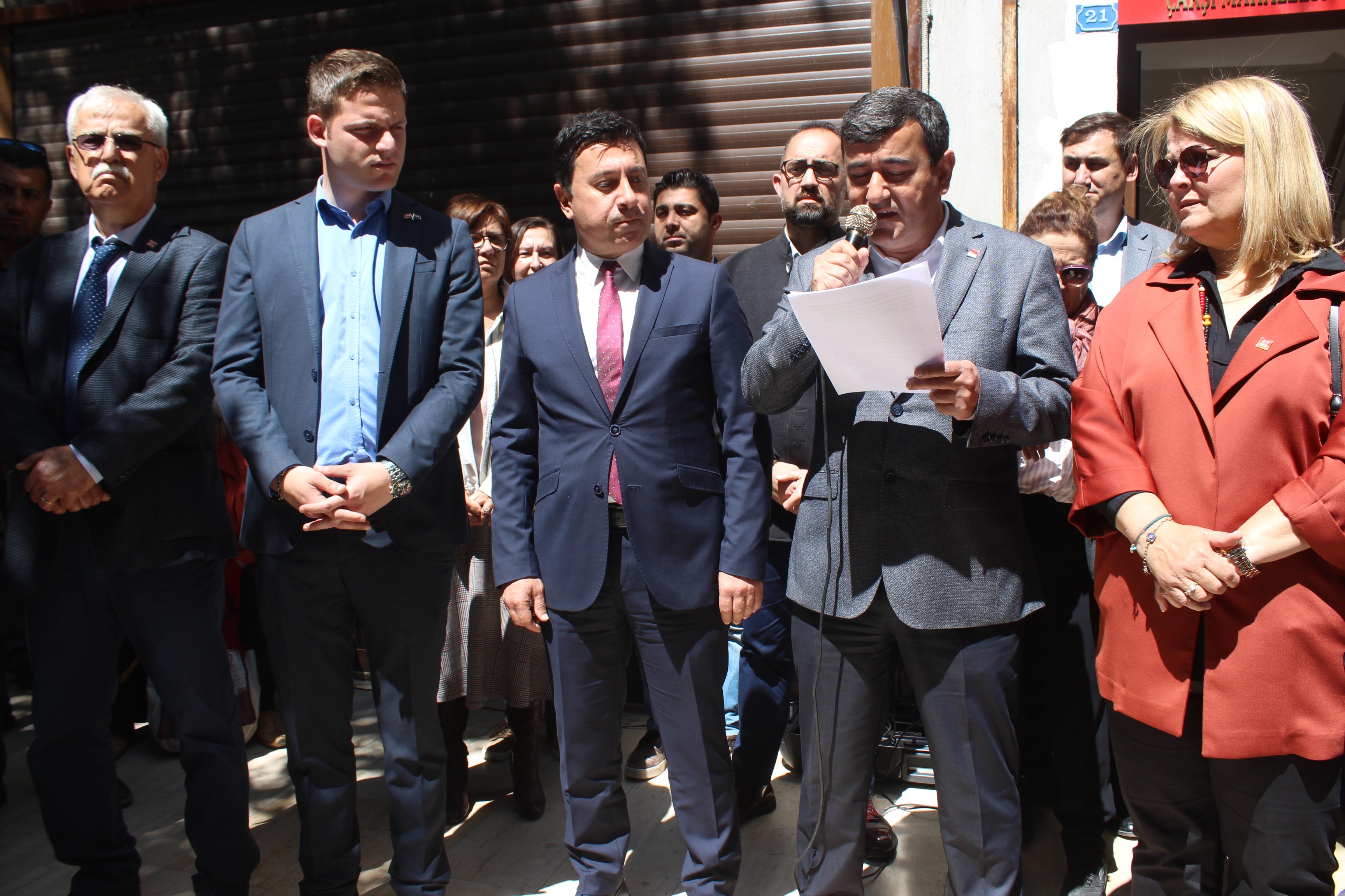 BAŞKAN ARAS: “O YUMRUK TÜRK MİLLETİ’NE ATILMIŞTIR”