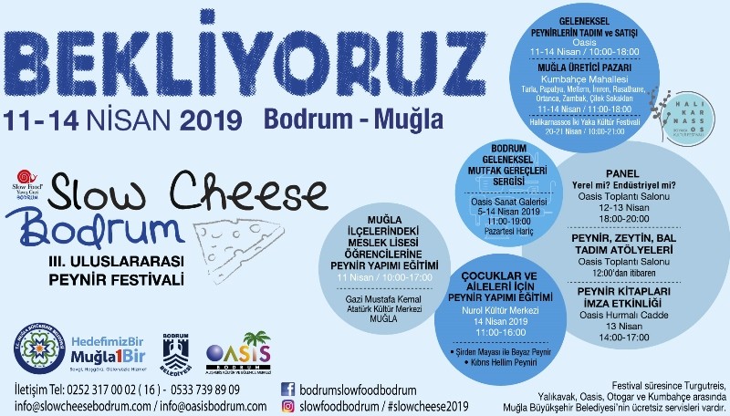 YÖRESEL PEYNİRLER 3.KEZ BODRUM’DA…