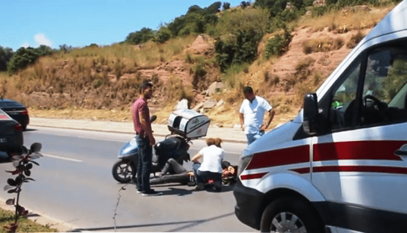 bodrum motosiklet kazasi