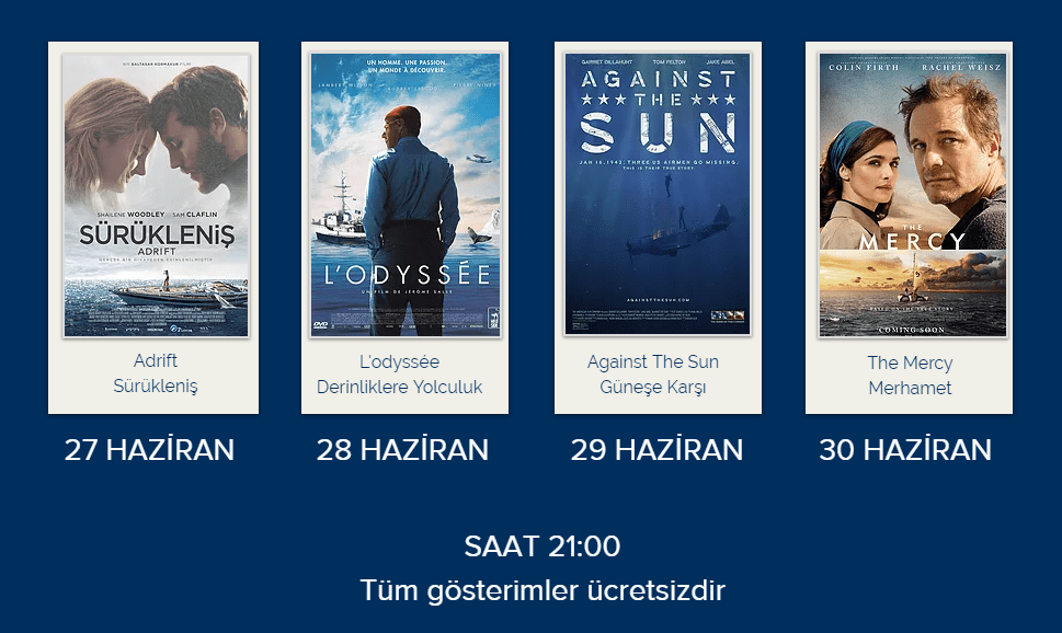 deniz filmleri festivali