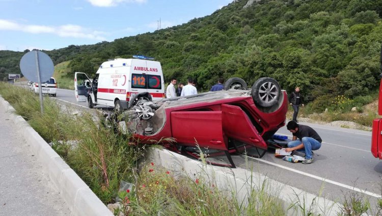 YALIKAVAK YOLUNDA KAZA…