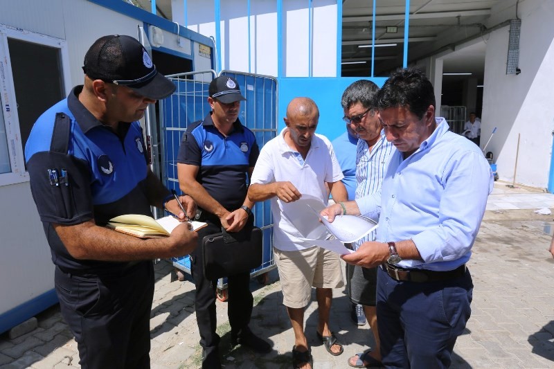 BELEDİYEYE ŞİKAYET GELDİ, BAŞKAN BİZZAT DENETLEDİ…