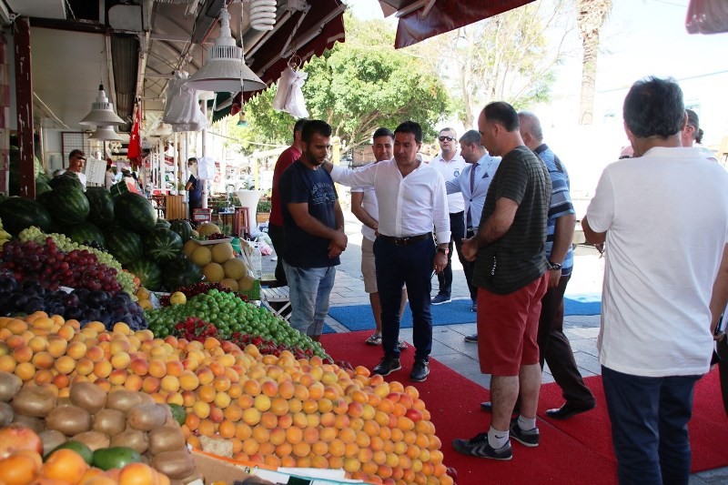 BAŞKAN ARAS’TAN HABERSİZ DENETLEME…