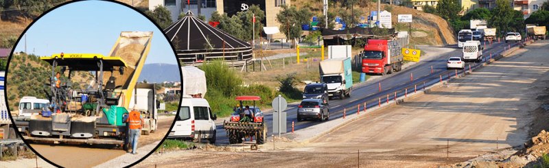 ÇEVRE YOLUNDA DÜZENLEME ÇALIŞMASI…