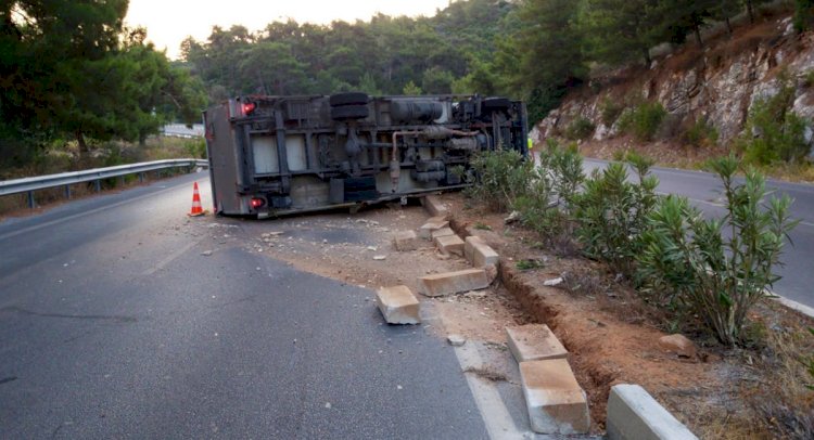 MİLAS-BODRUM KARAYOLUNDA KAZA…