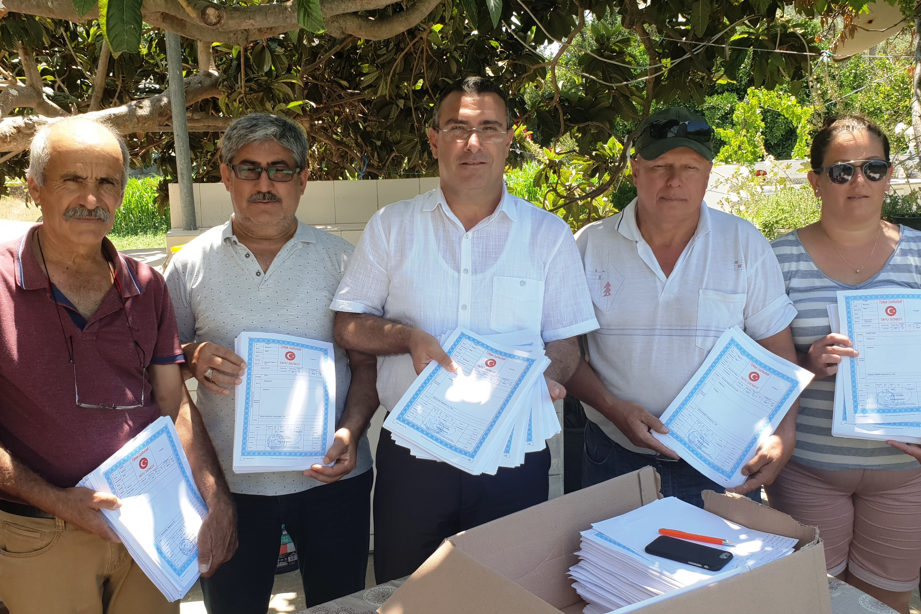 MAZI’NIN 30 YILLIK TAPU SORUNU ÇÖZÜLDÜ…