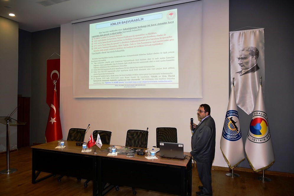 KIRSAL KALKINMA DESTEKLERİ 13. ETAP BİLGİLENDİRME SUNUMU BODTO’DA GERÇEKLEŞTİ…