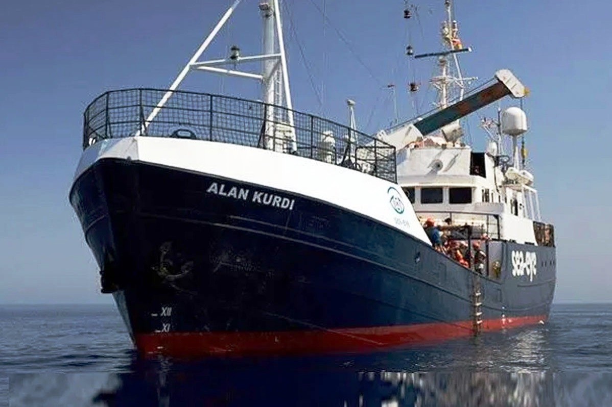 ALAN KURDİ’NİN ADI KURTARMA GEMİSİNDE YAŞIYOR…