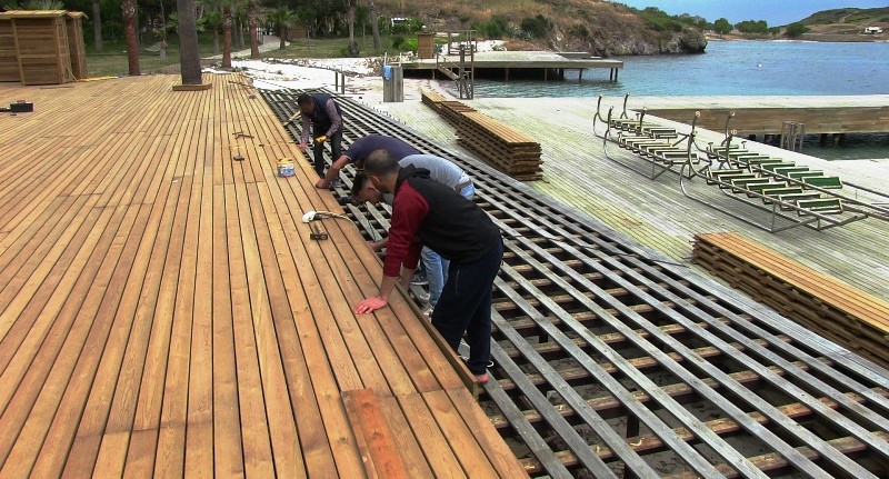 Küdür’de son yıkım başladı…