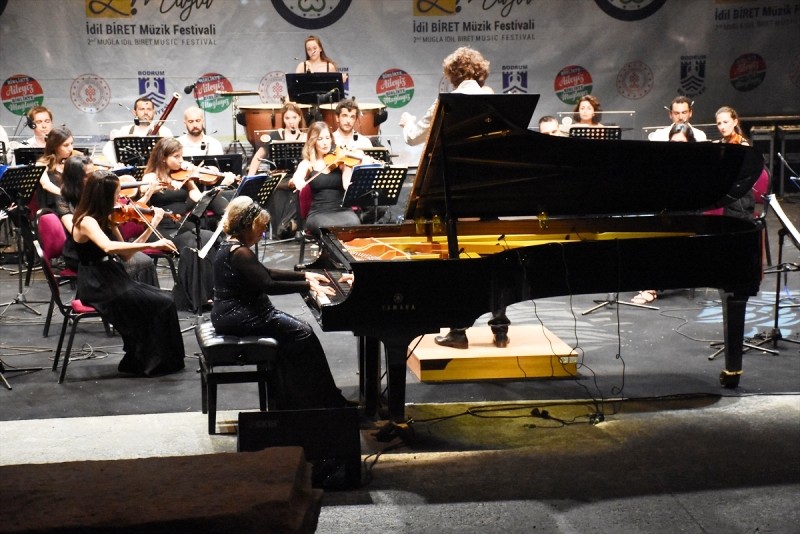 İdil Biret, Bodrum’da Konser Verdi…