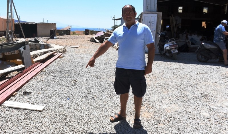 İş Yerinin Önünde Kafatası Bulundu…