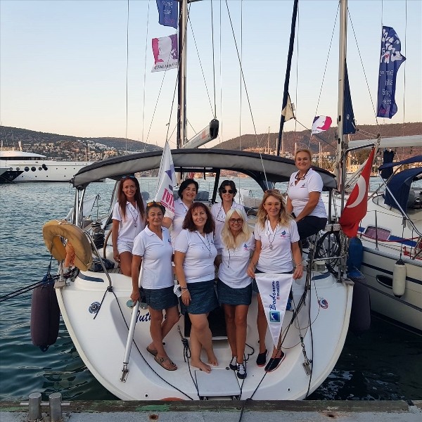 Bodrum’da Kadın Yelkenciler Barışa Yelken Açtı…