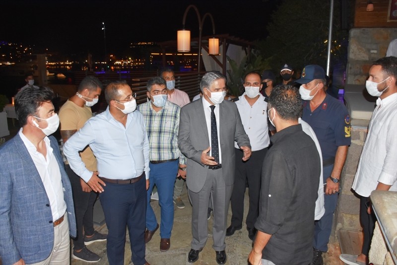Kovid-19 Tedbirlerine Yönelik Gece Denetimi…