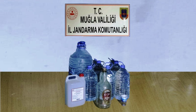 Bodrum’da Sahte İçki İmalatından Tutuklandı..