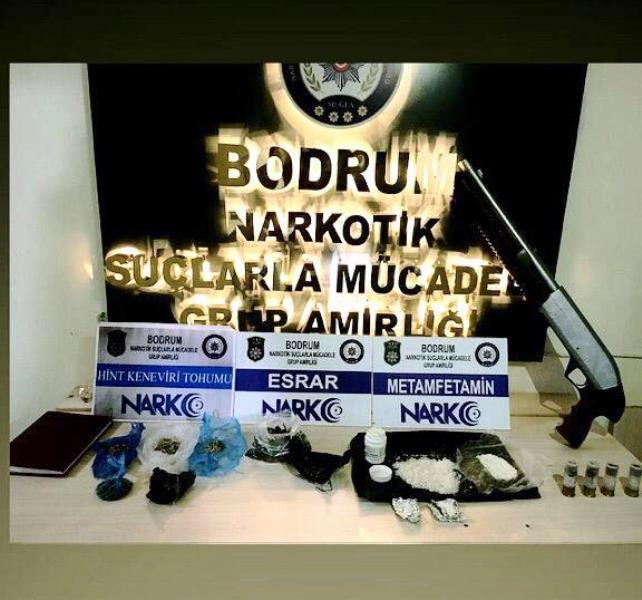 Bodrum’da Uyuşturucu Operasyonu…