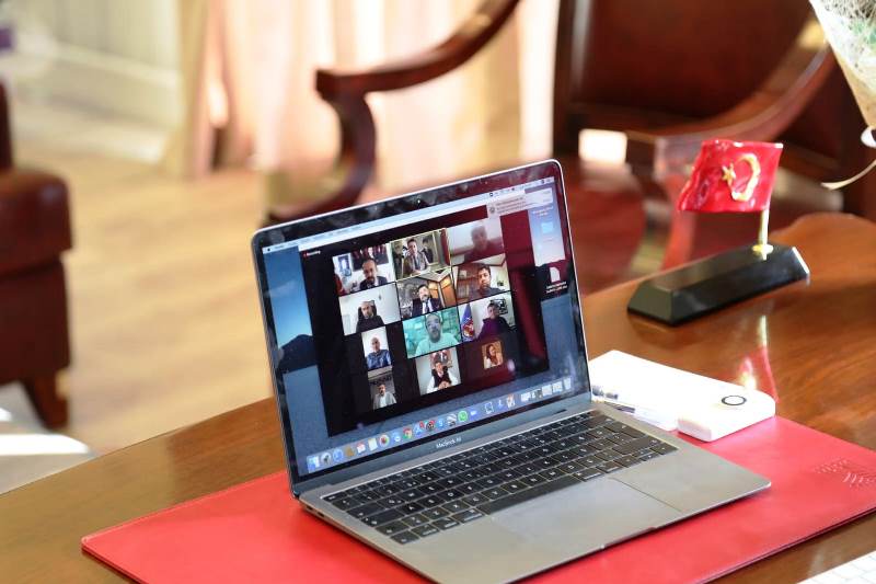 BAŞKAN ARAS ODA VE DERNEK BAŞKANLARIYLA ZOOM ÜZERİNDEN GÖRÜŞTÜ3