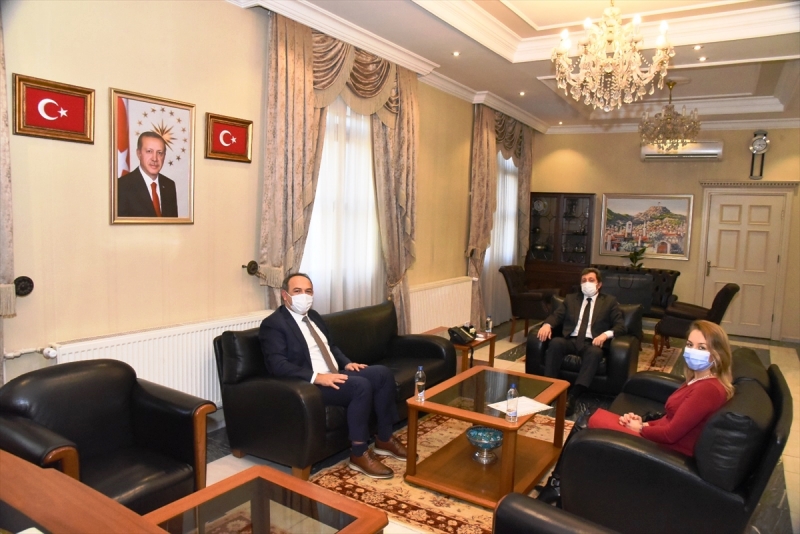 Korhan Tiryaki, Muğla Valisi Orhan Tavlı’yı Ziyaret etti…