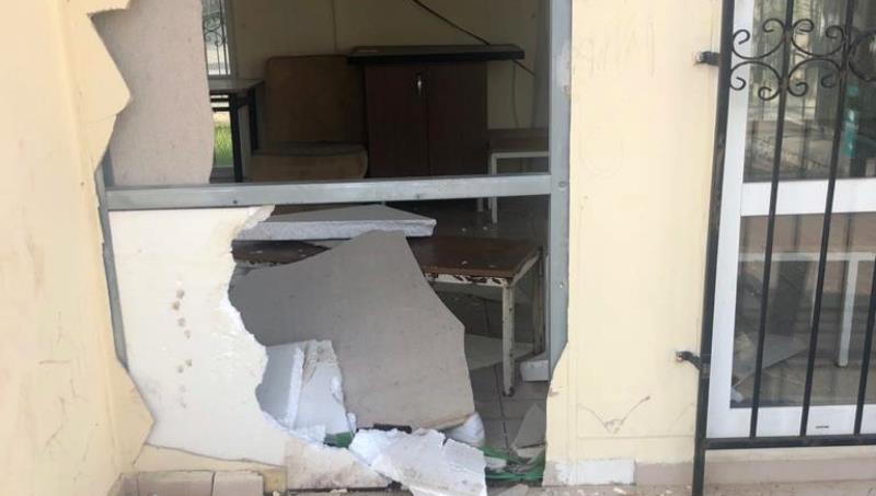 Vandallar Spor Salonunu Talan Etti…