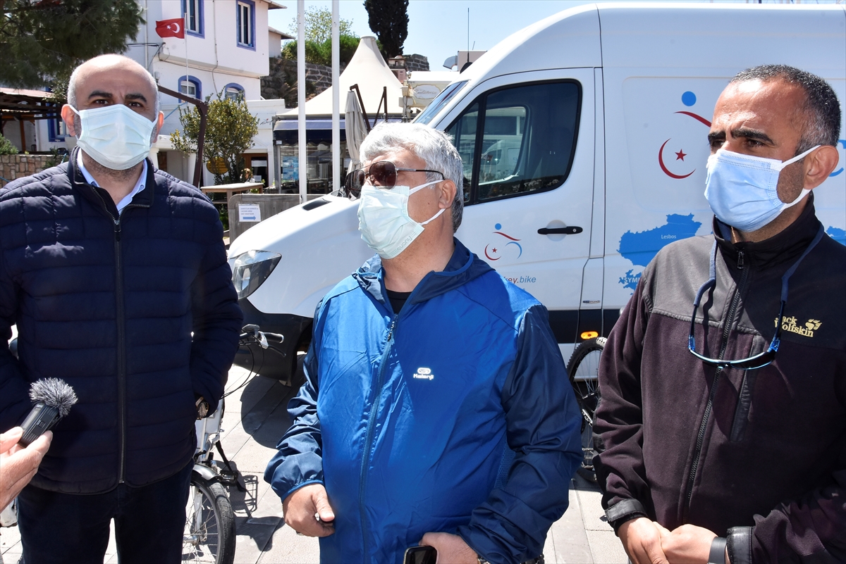 Bodrum’da bisiklet turizmi için rotalar belirleniyor