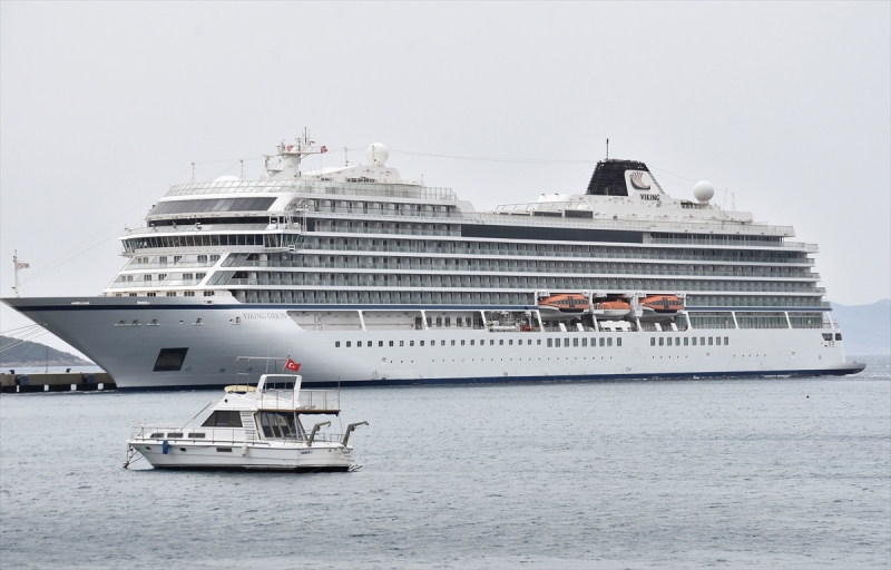 “Viking Orion” Sezon Hazırlığı İçin Bodrum’a Demirledi…