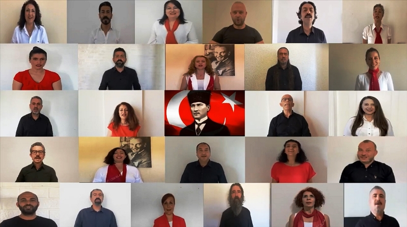 Bodrum’da Öğretmenlerden 19 Mayıs’a Özel Klip…