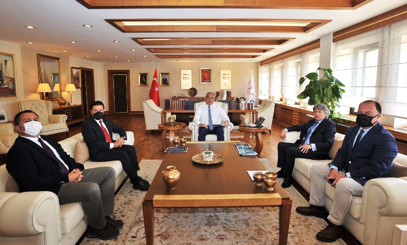 BAŞKAN ARAS'IN ANKARA TEMASLARI (5)