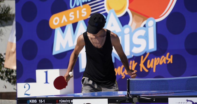 Oasis AVM Masa Tenisi Turnuvası Yapıldı…