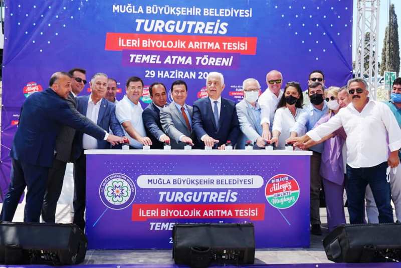 Turgutreis İleri Biyolojik Atıksu Arıtma Tesisi’nin Temeli Atıldı…