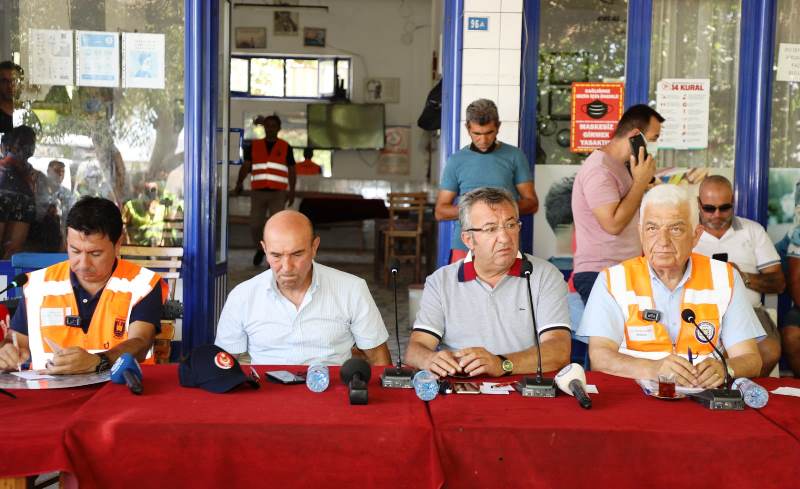 Başkan Gürün, Muğla Yangınlarıyla İlgili Açıklamalarda Bulundu (2)
