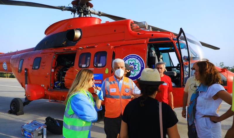 Büyükşehir Belediyesi Yangın Helikopteri Kiraladı…