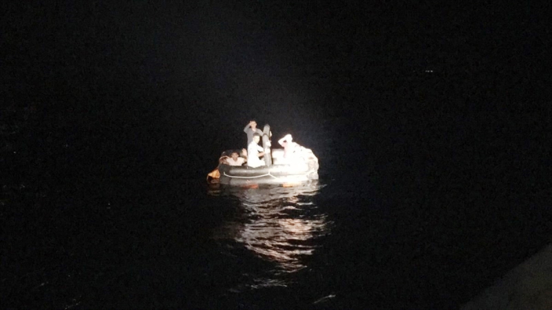 Can Salındaki 6 Düzensiz Göçmen Kurtarıldı…