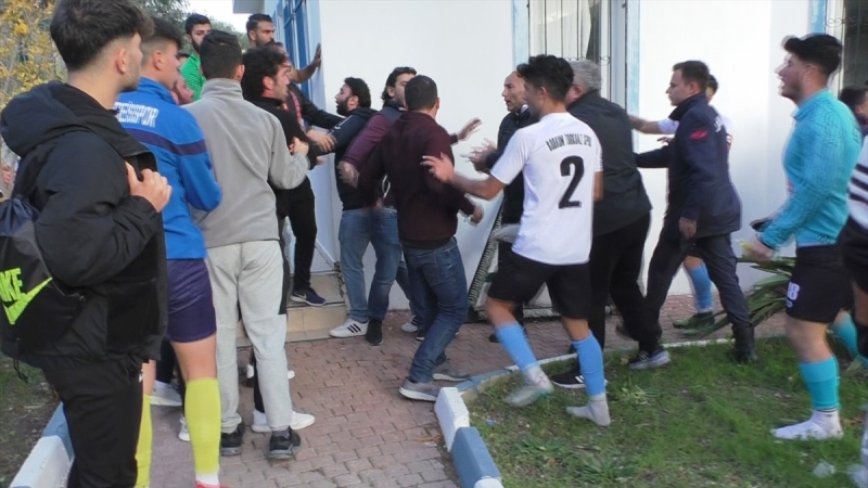 Bodrum’da Maçta Çıkan Kavgada Bir Oyuncu Yaralandı…