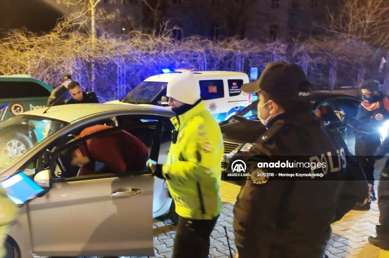 Muğla’da Trafik Ve Asayiş Denetimi Yapıldı…