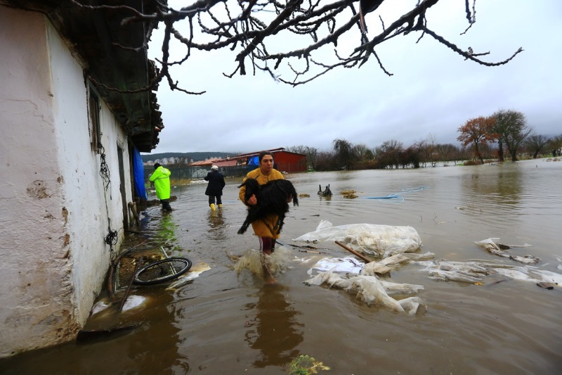 Büyükşehir ekipleri mahsur kalan hayvanları kurtardı (5)