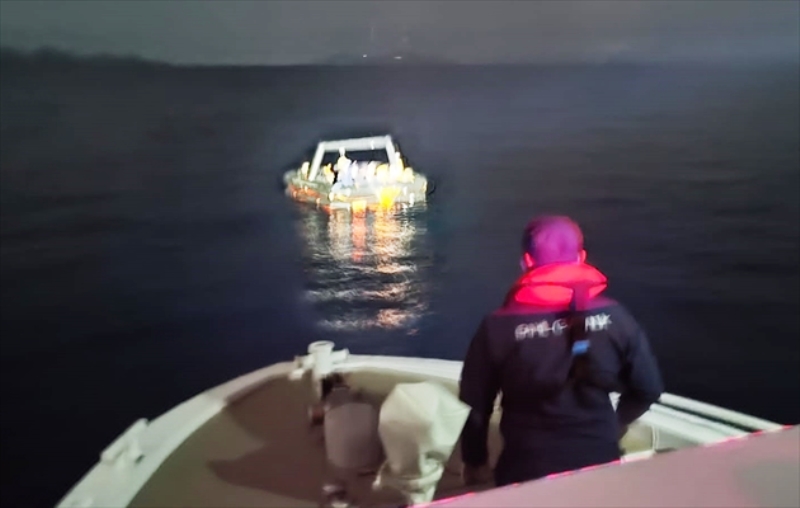 Bodrum Açıklarında 19 Düzensiz Göçmen Kurtarıldı…