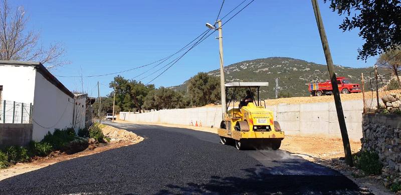 ALTYAPISI TAMAMLANAN CADDE VE SOKAKLARDA ÇALIŞMALAR HIZLANDI (6)