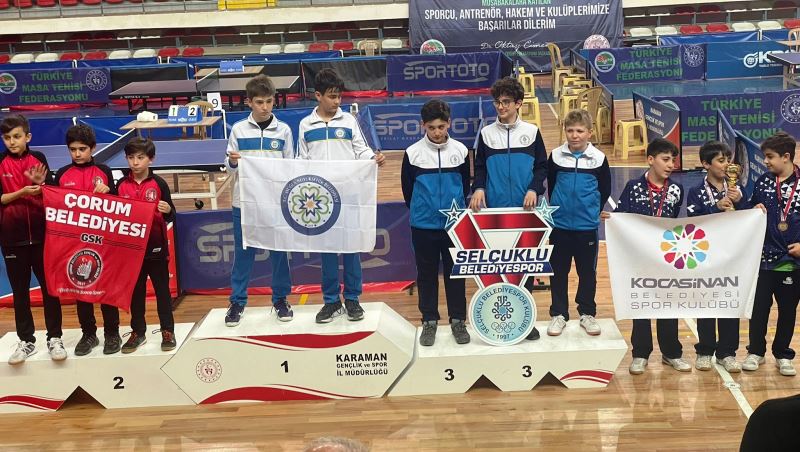 Büyükşehir Masa Tenisi Takımı Türkiye Şampiyonu Oldu