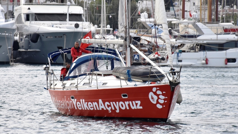 İklim Değişikliğine Dikkati Çekmek İçin Yelken Açtılar..