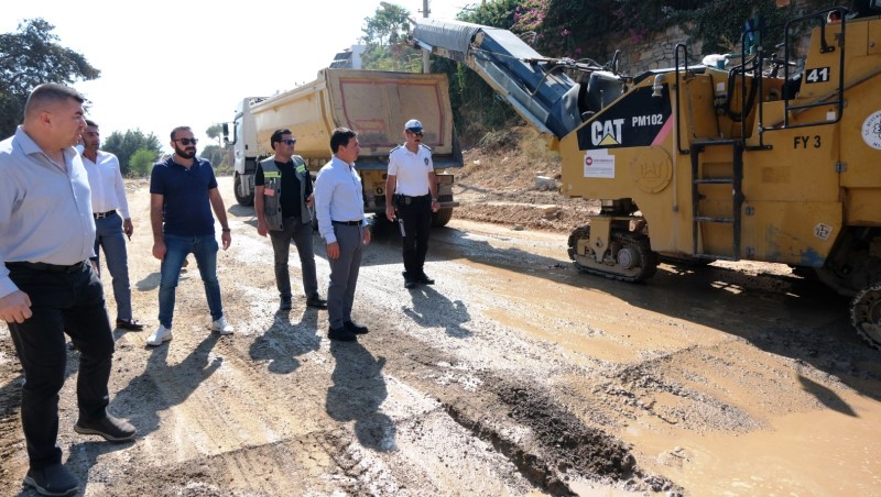 Başkan Aras İncelemelerde Bulundu..