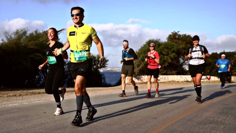 6. Bodrum Belediyesi Ultra Maratonu Yarışları yapıldı