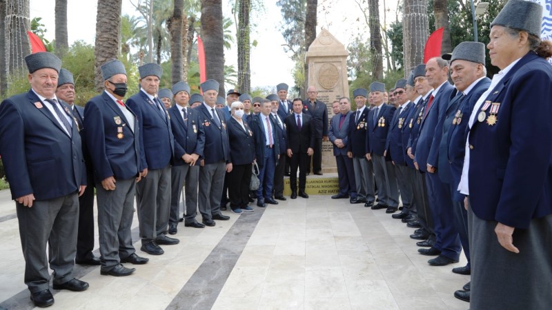 Bodrumlu Gaziler Anıtı Açıldı..