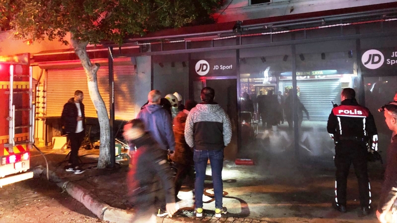 Bodrum’da evde ve işyerinde çıkan yangınlarda 2 kişi yaralandı